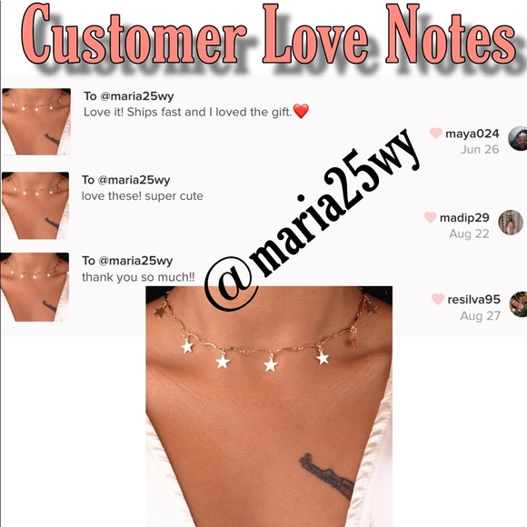 ☄️Top Rated 🏆ᕼOᔕT ᑭIᑕK🏆 Star Choker - Picture 6 of 8